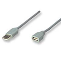 CABLE USB,MANHATTAN,340960, EXTENSION 4.5M, GRIS CABLE USB,MANHATTAN,340960, EXTENSION 4.5M, GRIS